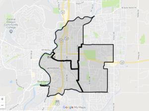 map of opportunity zones in bend